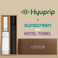 협립 3단60 슈퍼TEN(10K) 포뮬러타이어 고밀도 완전자동우산 +선크림+협립눈꽃타월타월-세트