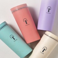 스칸디나비아 친환경 목분 소재 국산 에코 티케 친환경 텀블러 600ml