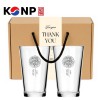 한국전통 K컬쳐 곤룡포 샤이닝 글라스컵 480ml 2P 선물세트