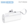 엑티몬 PD20W고속미니보조배터리5000 8P+CtoC케이블(분리형)