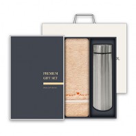 송월 프리미엄 텀블러세트 (스윗하니 1매 + 스마트텀블러 500ml 1개)