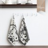 [산리오캐릭터즈] 주방&핸드 고리타월 55g 1P (34x34cm)