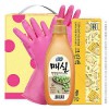 참그린매실300용기 크린백 고무장갑32cm 3종세트