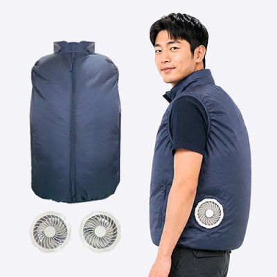미모아 에어쿨링 선풍기조끼 초강력 6000rpm