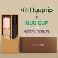 협립 3단60 슈퍼TEN(10K) 포뮬러타이어 고밀도 완전자동우산 +로하스 머그컵+협립40수호텔코마180타월-세트