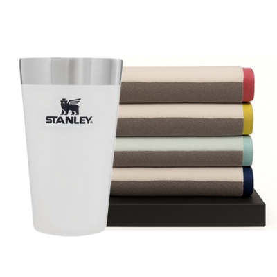 스탠리 스태킹비어파인트473ml+송월고급타올세트