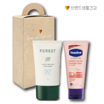 브생건86-1호(유한킴벌리에센스선크림+바세린핸드앤네일핸드크림)