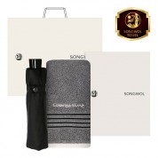 송월 타월 우산 2매 콤보세트 ( CM포라인 150g + 3단컬러무지)