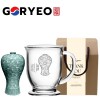 한국전통 K컬쳐 고려청자 클래식 글라스 머그컵 440ml 1P 선물세트