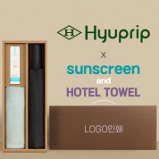 협립 3단60 슈퍼TEN(10K) 포뮬러타이어 고밀도 완전자동우산 +선크림+뱀부170타월-세트