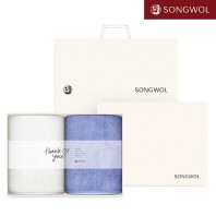 송월 솔리드 혼방사  무지40 (190g) 2P 고급형 띠지세트