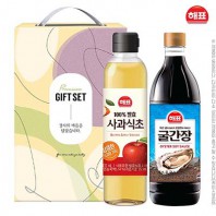 해표 사과식초 굴간장 2종세트