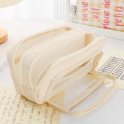빅사이즈 대용량 PVC 파우치 필통