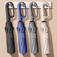 879_컴팩트 버클 자동 접이식 우산