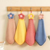 제이엘 플라워 고리수건 핸드타올 30*30cm