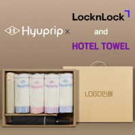 협립 3단 60 슈퍼 거꾸로 완전자동우산 +협립눈꽃타월타월4P+락앤락슬림핏원터치텀블러-세트