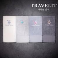 트래블잇 VC로마병정 국내생산 30수 130g 수건 1P/2P/3P/4P/5P