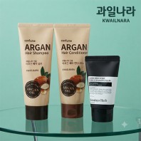 과일나라 샴푸 컨디셔너 클렌징폼 여행용 3종세트