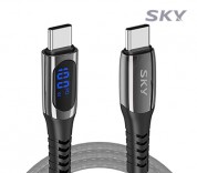 스카이 비트 LED 디스플레이 100W 고속 충전케이블