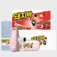 라이프스타일 305호 (5단 사각 캡슐 암막 양우산+초미니 터보형 100단 휴대용 선풍기+크로커다일 퍼스널 라벨타올)