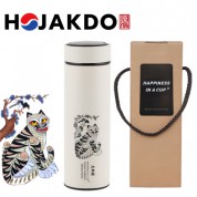 한국전통 K컬쳐 까치와호랑이 호작도 데일리 텀블러 500ml 선물세트