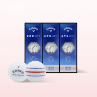 23 캘러웨이 ERC소프트 트리플트랙 3피스 9구 골프공 기념품