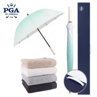 PGA 60-16K그라데이션가죽손잡이,호텔스페셜180타올세트