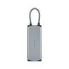 6 IN 1 멀티 USB허브 USB3.2 Gen2 10Gpbs HDMI RJ45 유선기가랜 PD 100W