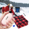 (손난로 보조배터리 5000mAh+ 무릎담요) 온열 방한용품