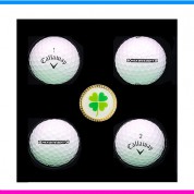 캘러웨이 헥스바이트 소프트 4구 볼마커세트 (3pc) 캘러웨이 골프공 4구 캘러웨이 4구