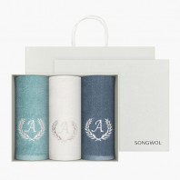 [송월타올]송월 항균 에이스 150g 3p 선물세트(쇼핑백)