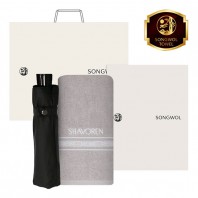 송월 타월 우산 2매 콤보세트 ( 샤보렌디럭스 140g + 3단컬러무지)