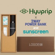 협립 3단 60 슈퍼 거꾸로 완전자동우산 +선크림+배터리-세트
