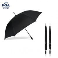 PGA 70폰지FRP_블랙 장우산(방풍기능)