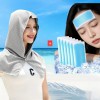 냉각 후드 쿨타올 쿨 스카프+아이스 쿨패치