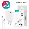 디지토 PD 45W CtoC 가정용 C타입 고속충전기