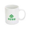직선백자 머그컵