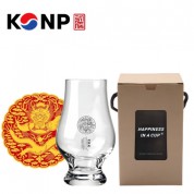 한국전통 K컬쳐 곤룡포 위스키잔 노징글라스 양주 니트잔 170ml 1P 선물세트