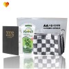 브생건 플래너세트 33호(미니다이어리+카밀핸드크림100ml+그레이 뱀부고리수건)