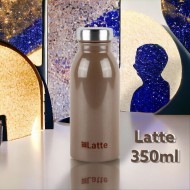 (당일인쇄출고) 헨느 라떼 에코 이중보온보냉 텀블러 350ml