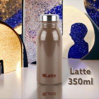 (당일인쇄출고) 헨느 라떼 에코 이중보온보냉 텀블러 350ml
