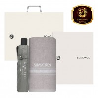 송월 타월 우산 2매 콤보세트 ( 샤보렌디럭스+ CM3단뉴폰지)