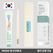 디지웰 프리미엄 파스텔핏 칫솔세트(아이보리) // 국내생산