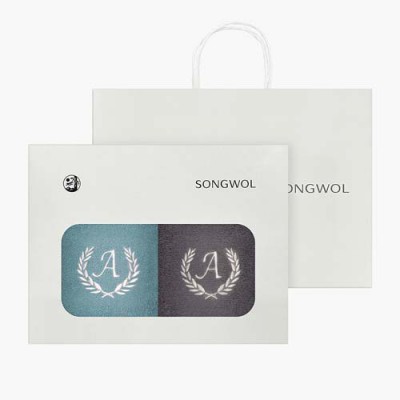 [송월타올]송월 항균 에이스 150g 2p 선물세트(쇼핑백)