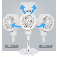 코멜리 3D입체회전 발터치 에어써큘레이터 RT2022D