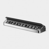카테크 모던디자인 자동차 가림막 주차번호판(더블넘버) CB534