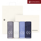 [송월타올] 송월 슈퍼클래스 뱀부 S90 4P 타올세트