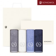 [송월타올] 송월 슈퍼클래스 뱀부 S90 4P 타올세트