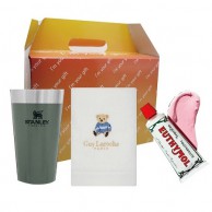 여행고급3종세트B(스탠리파인트473ml+유시몰치약40g+고려황제베어세면수건150g)