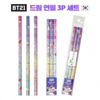 BT21 드림 연필 3P 세트